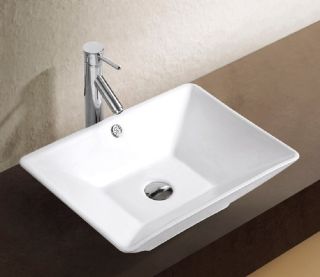 Раковина-чаша CeramaLux 9212 белая 55 см